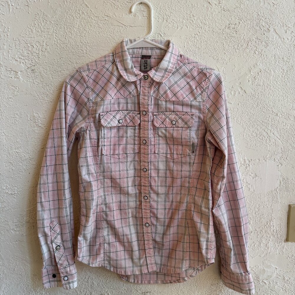 Stio Women's Pearl Snap Flannel XS